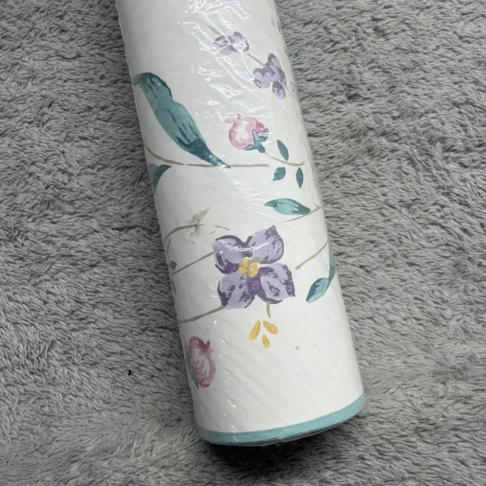 2 Pfaltzgraff APRIL Wallpaper Border NEW Sealed 5 Yds Ea Roll Eisenhart VTG Nos